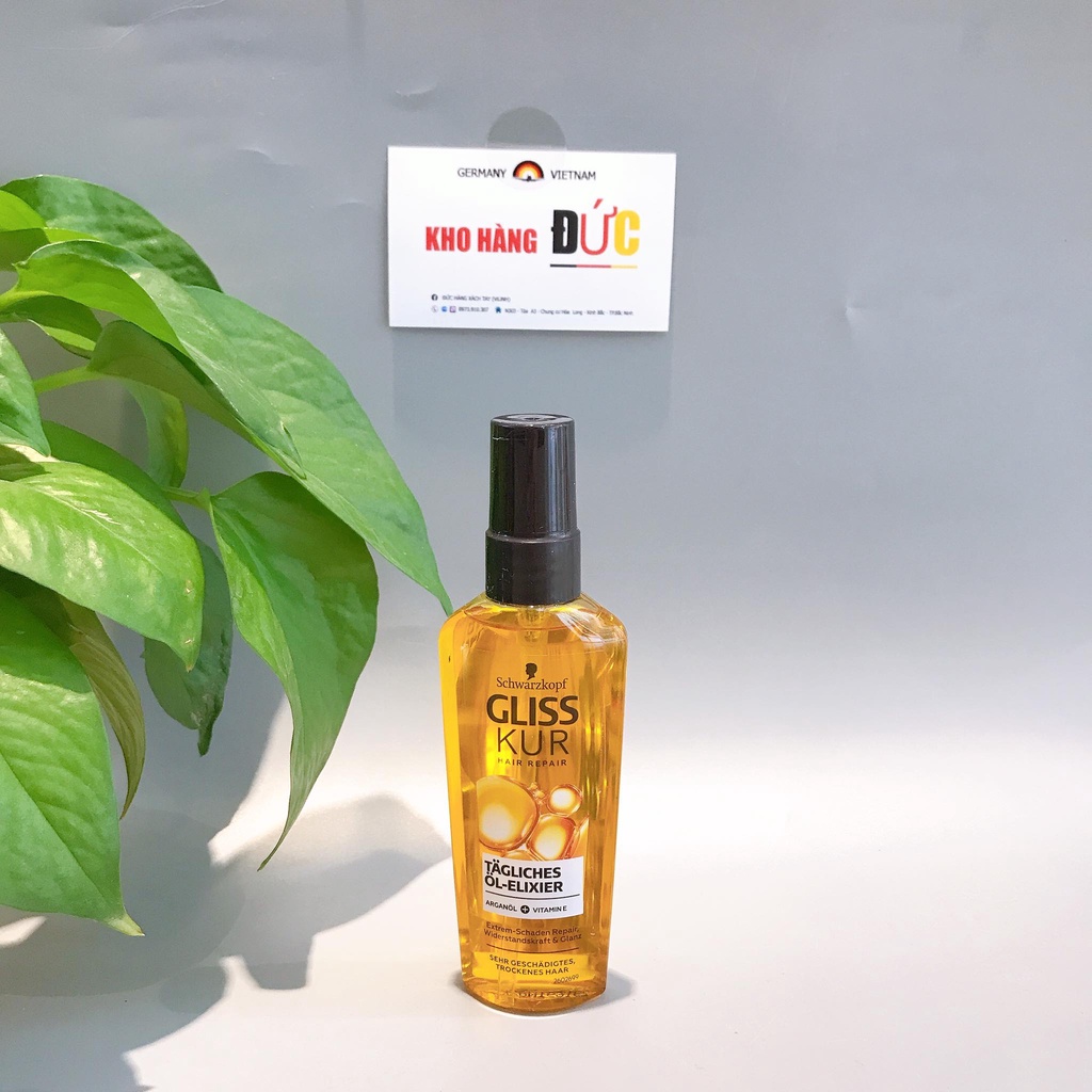 Tinh Dầu Dưỡng Tóc Loreal Và Gliss Kur Nội Địa Đức