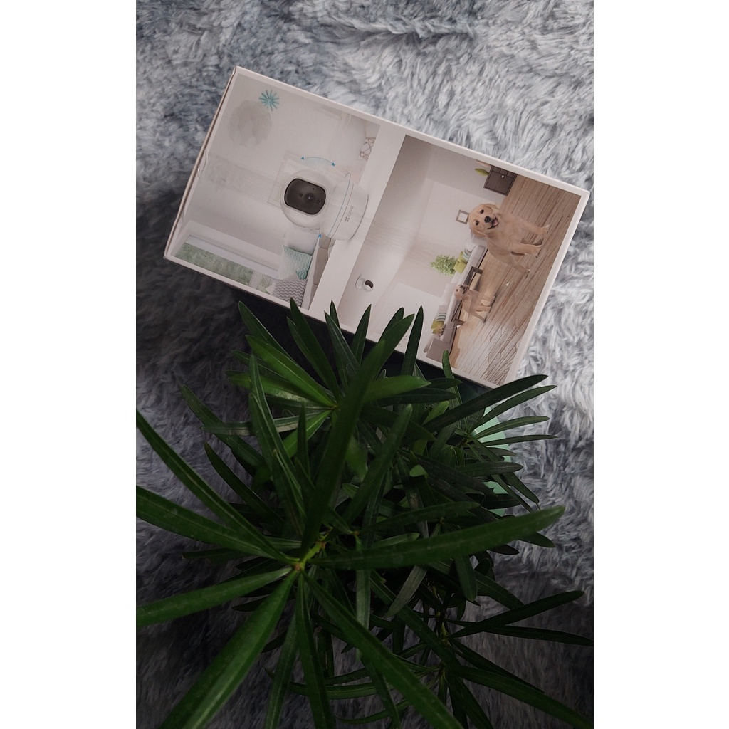 Camera WiFi EZVIZ TY2 1080P - Xoay 360 độ - Đàm thoại 2 chiều- Tặng kèm chân đế nhựa