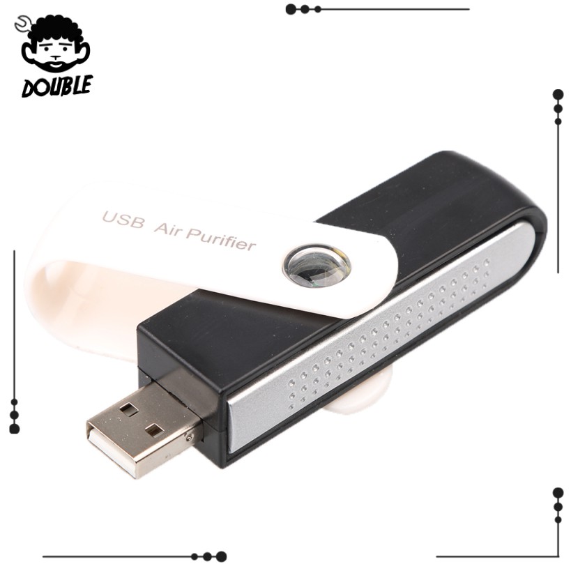 USB khử mùi và lọc không khí có thể xoay được dùng cho PC laptop