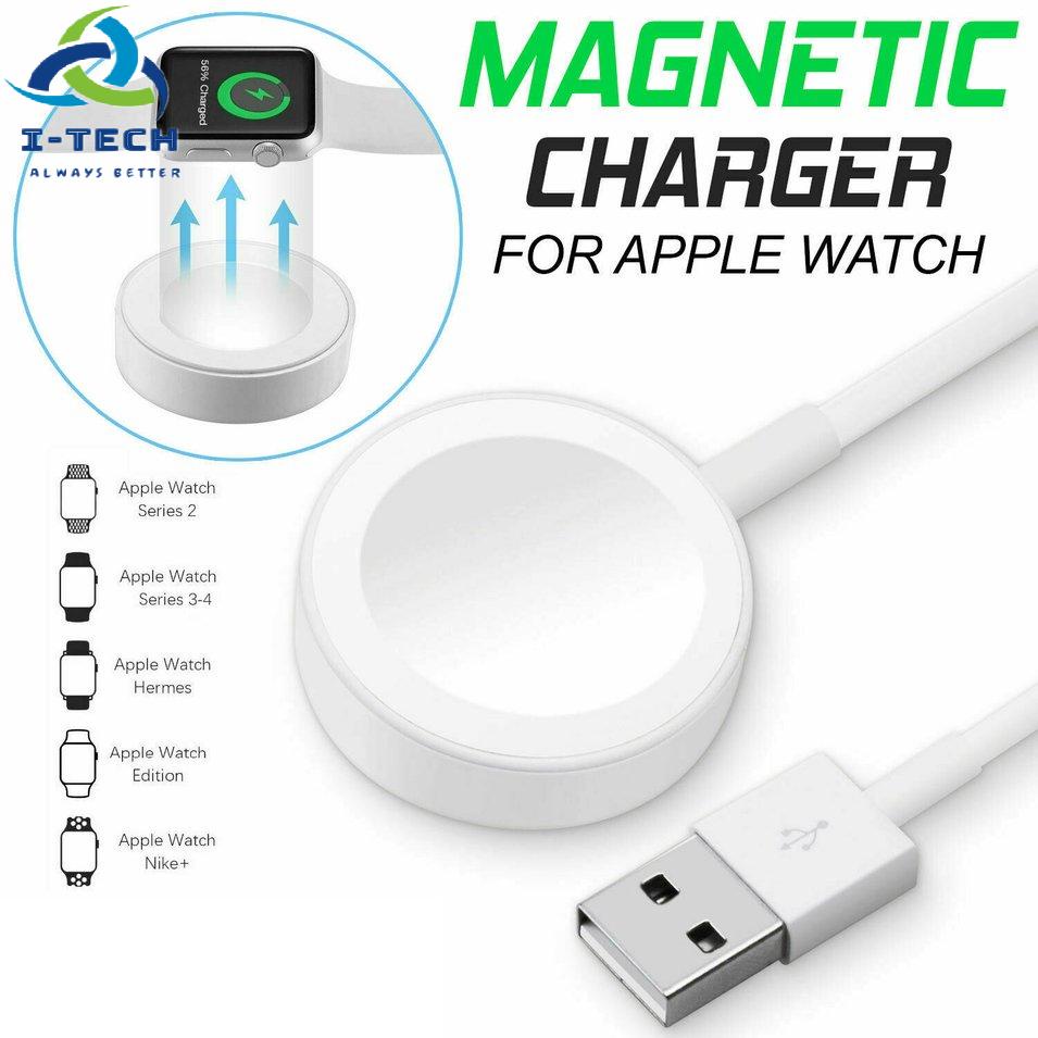 ⚡Khuyến mại⚡Magnetic Charging Cable USB Charger Dock For táo Watch IWatch Series 1/2/3/4 Wireless Charger Portable