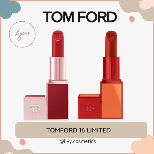 SON THỎI TOMFORD 16 LIMITED VỎ CAM, VỎ ĐỎ