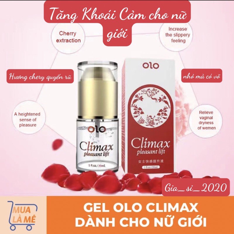 Gel Bôi Trơn Tăng Khoái Cảm Cho Nữ OLO Climax 20ml