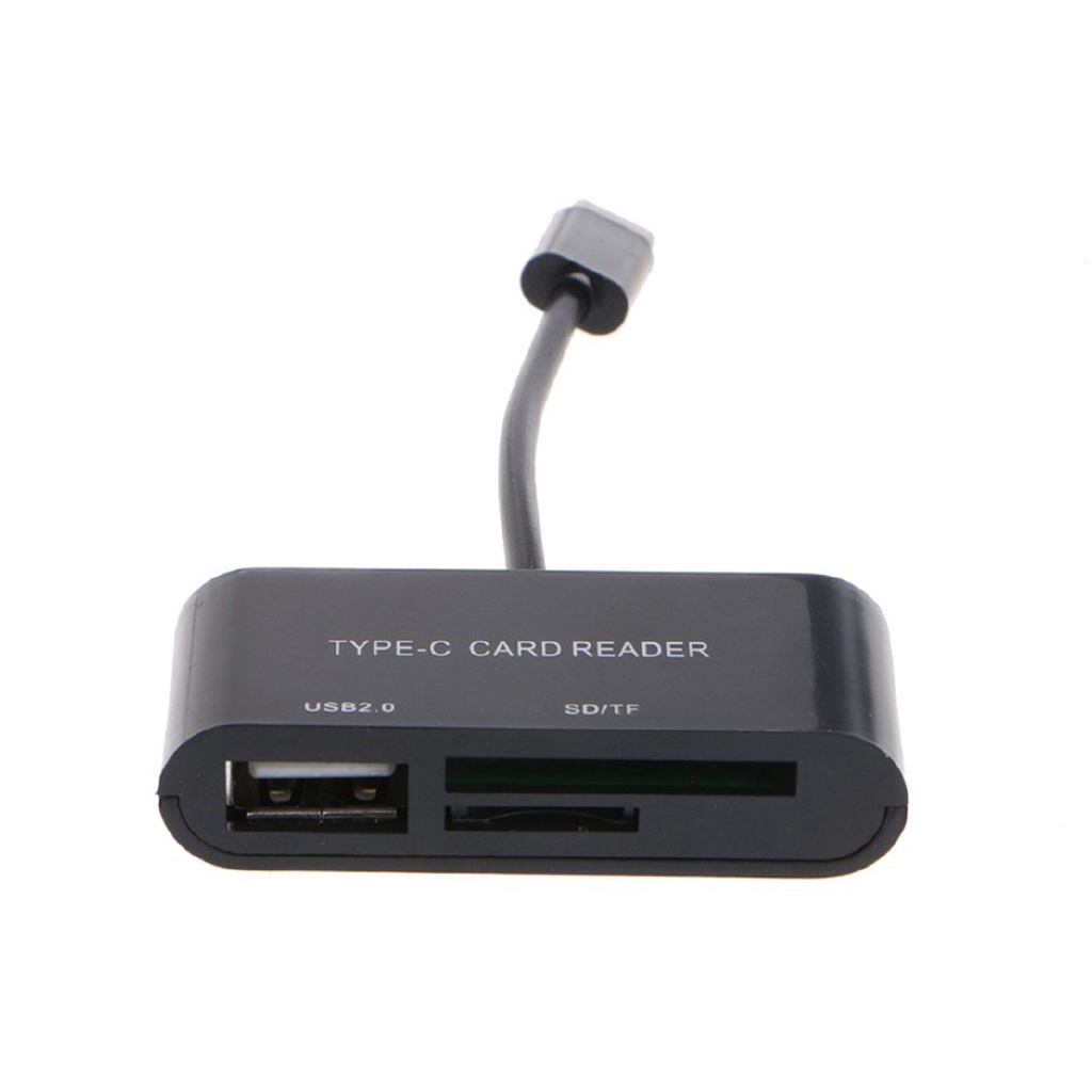 Đầu Đọc Thẻ Nhớ Usb 3.1 Type C Sang Micro Sd Tf Macbook Pc Điện Thoại