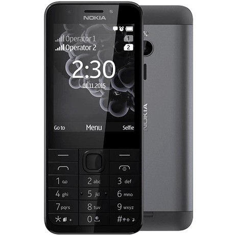 [rẻ vô địch] điện thoại Nokia 230 (2 sim) main zin, bảo hành 1 tháng