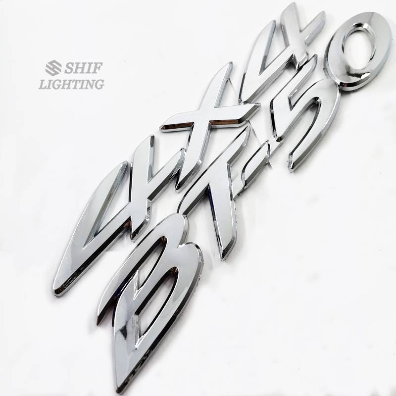 Hình dán hình chữ 4x4 Bt-50 trang trí cho xe hơi Mazda độc đáo