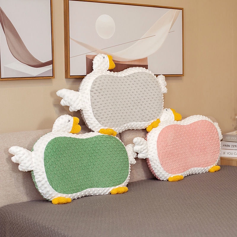 Gối Cao Su Non Mềm Mại Họa Tiết Hoạt Hình Dễ Thương