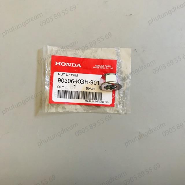 Tán trục dream ( đai ốc u 12mm) - Honda Indonexia