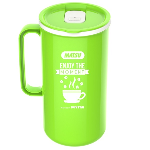 Ca Nhựa Cách Nhiệt Tròn Duy Tân 2 Lớp 500ml & 750ml
