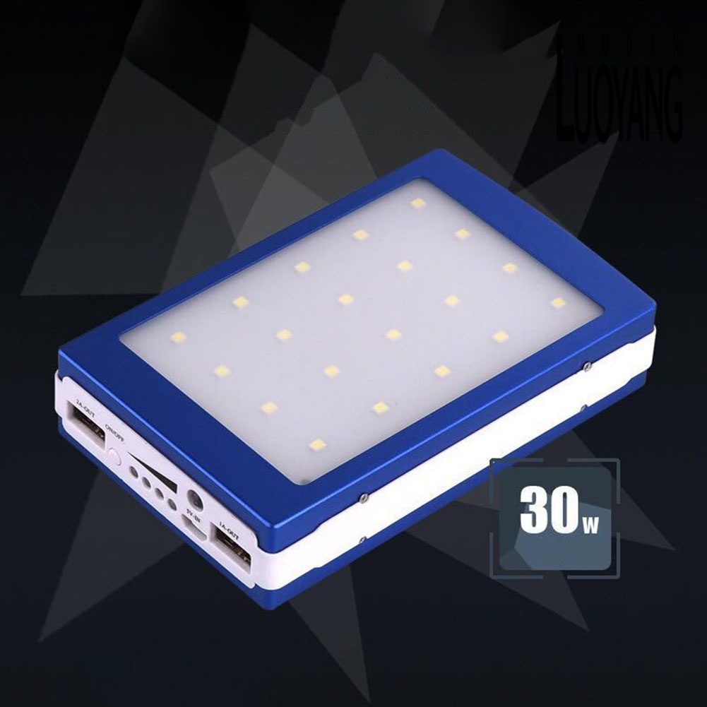 Hộp Sạc Dự Phòng 5 Ô 18650 Sử Dụng Năng Lượng Mặt Trời