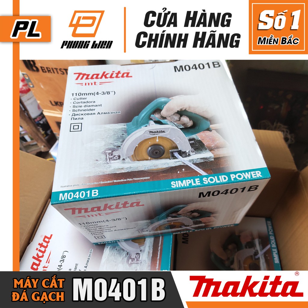 Máy Cắt Đá Gạch Makita M0401B (1200W-110MM) - Hàng Chính Hãng