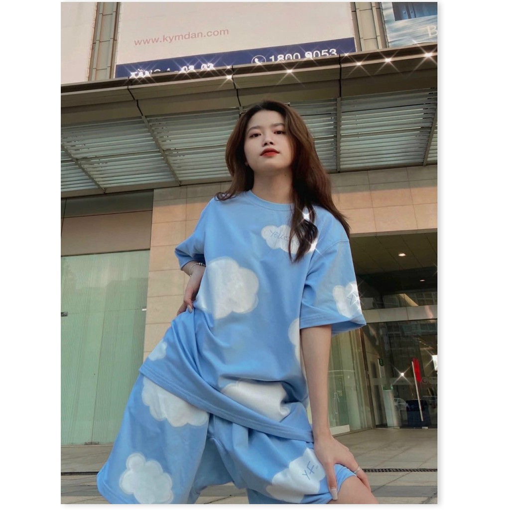 ĐỒ BỘ NAM NỮ IN HÌNH ĐÁM MÂY CHẤT THUN COTTON CO GIÃN BỐN CHIỀU MẶC MÁT FORM RỘNG THOẢI MÁI VẬN ĐỘNG TRẺ TRUNG NĂNG ĐỘNG | BigBuy360 - bigbuy360.vn