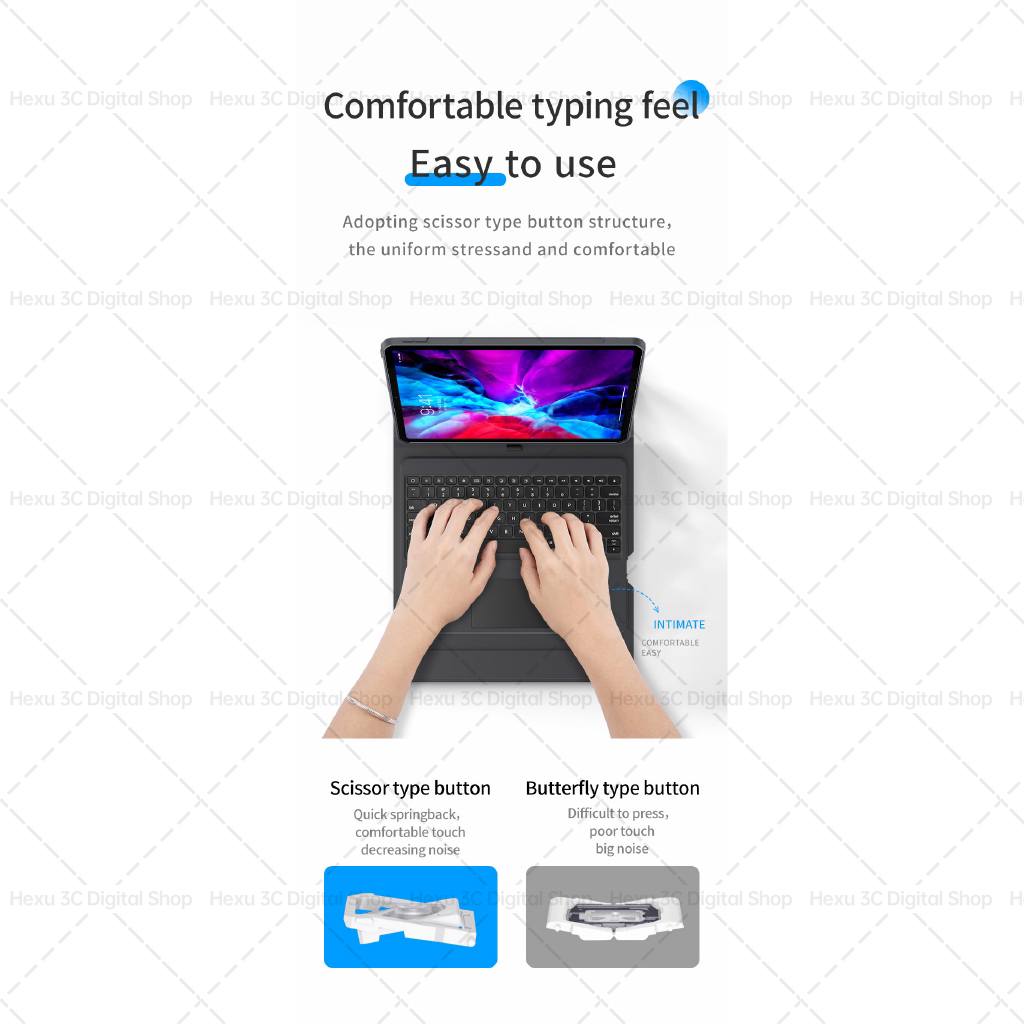 Bao Da Máy Tính Bảng Có Bàn Phím Bluetooth Không Dây Có Đèn LED Cho AP Air5 2022 Pro 12.9 11 2021 Air4 10.9 Air3 10.5 8th 9th Gen 10.2 9.7 2020