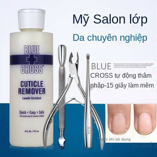 Ban đầu Sọc xanh chéo móng tay làm mềm chuyên nghiệp tẩy tế bào chết, tẩy tế bào chết Dụng cụ Da chết da chết móng tay p