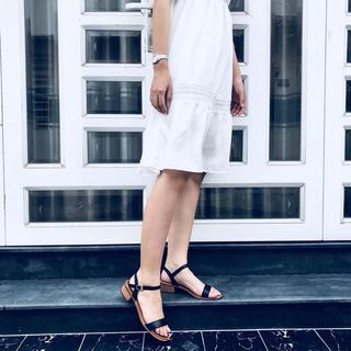 Sandal đế thô da bò Tigish mới