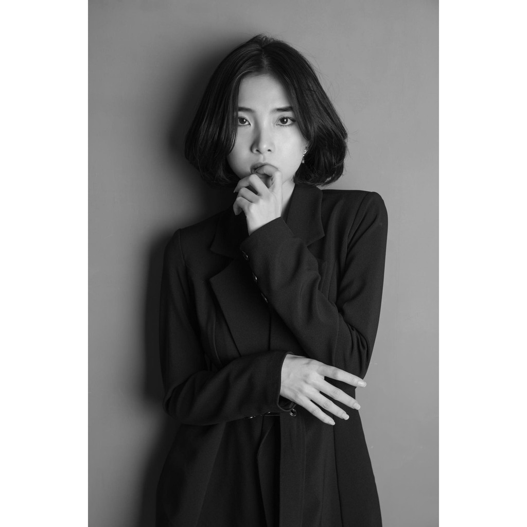 Áo Khoác Blazer Nữ 2 Lớp Hàn Quốc Dáng Ngắn Vest Đen Công Sở Cao Cấp Mati House | BigBuy360 - bigbuy360.vn
