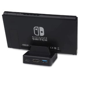 [Mã 2611DIENTU500K hoàn 7% đơn 300K] Dock chuyển tín hiệu HDMI cho Nintendo Switch - Dobe TNS-1828