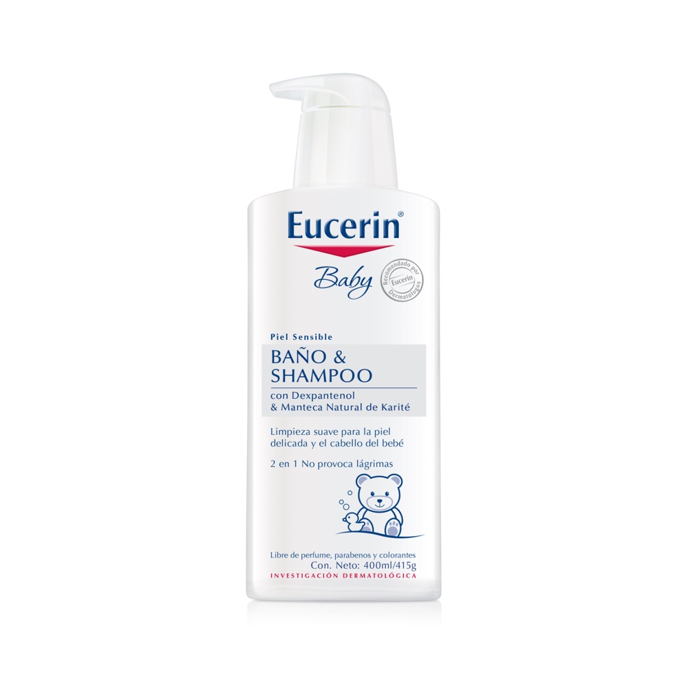 Sữa tắm gội dịu nhẹ mềm mại cho bé Eucerin Baby Bano &amp; Shampoo 400ml.69728