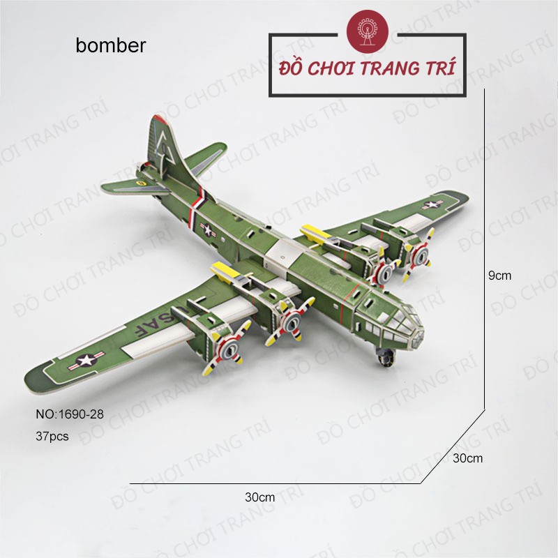 Mô hình 3D giấy tự lắp ráp - Hình các loại phương tiện quân sự