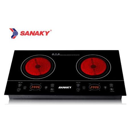 Bếp đôi 2 hồng ngoại sanaky SNK-201HGW