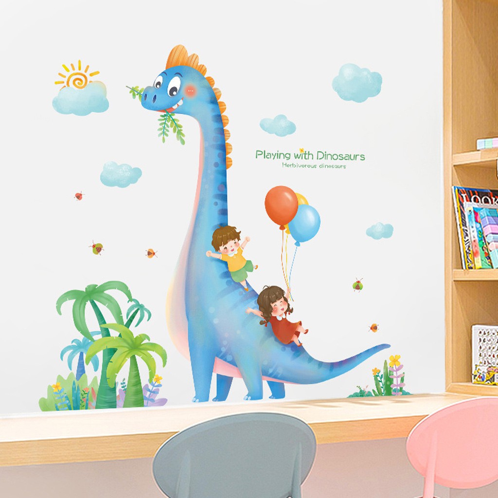 Decal tranh dán tường cho bé, giấy dán tường trang trí phòng ngủ, góc học tập C61