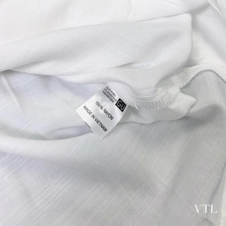 SƠ MI GUU TRẮNG OVERSIZE, SƠ MI ĐŨI, HÀNG CAO CẤP | BigBuy360 - bigbuy360.vn