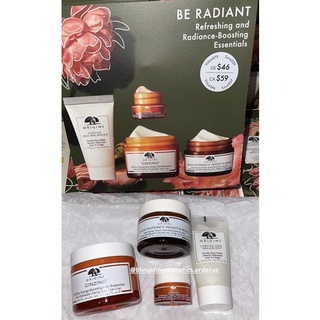 [SALE 30%] Set dưỡng 4 món Origins Ginzing Spring