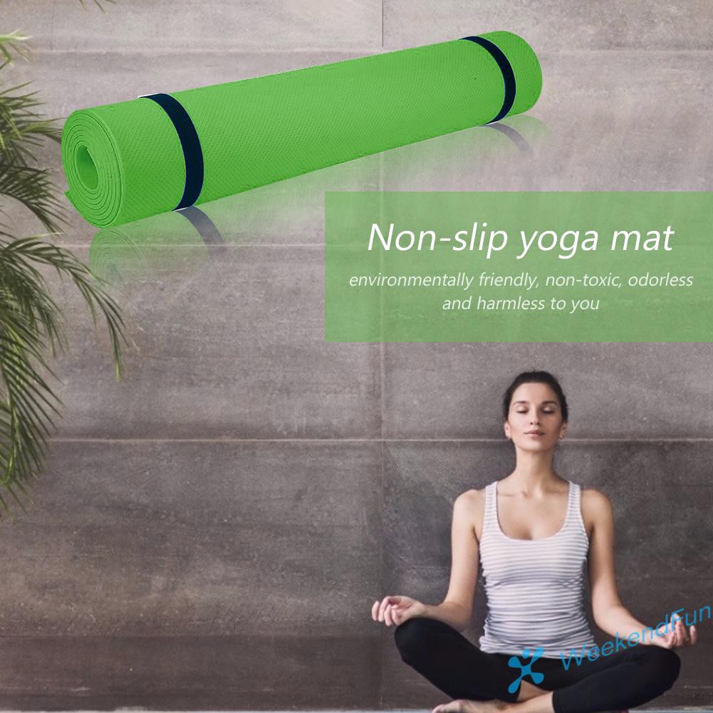 Thảm Tập Yoga Chống Trượt 173x60 X 0.4cm