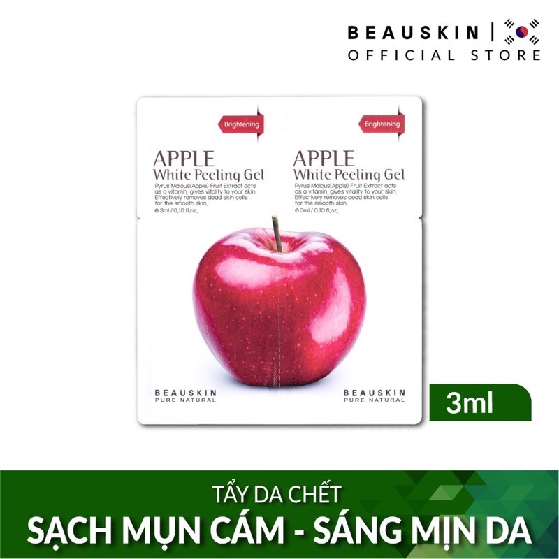 Tẩy da chết Beauskin Apple White Peeling Mini Size