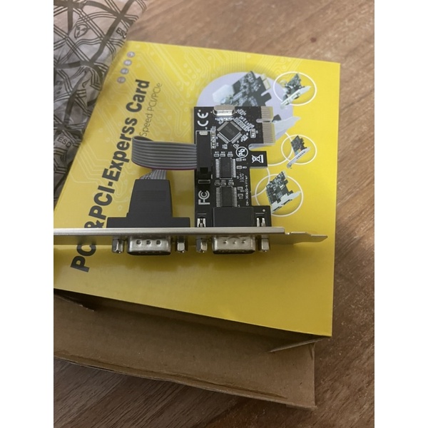 Card PCI Express to 2 Com RS232 Cao cấp - Card máy tính