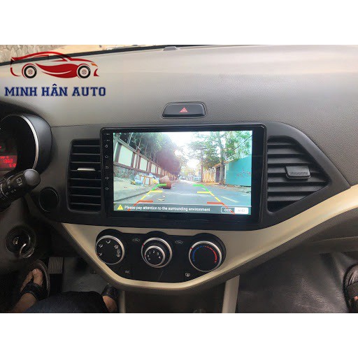 Bộ màn hình android xe kia morning chạy hệ điều hành 10. kèm mặt dưỡng dây zắc zin theo xe KIA MORNING, dvd ô tô morning