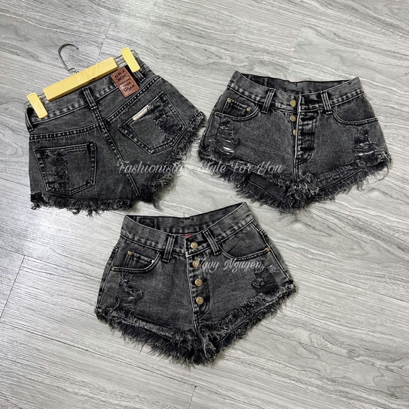 Short Thái Cài Nút