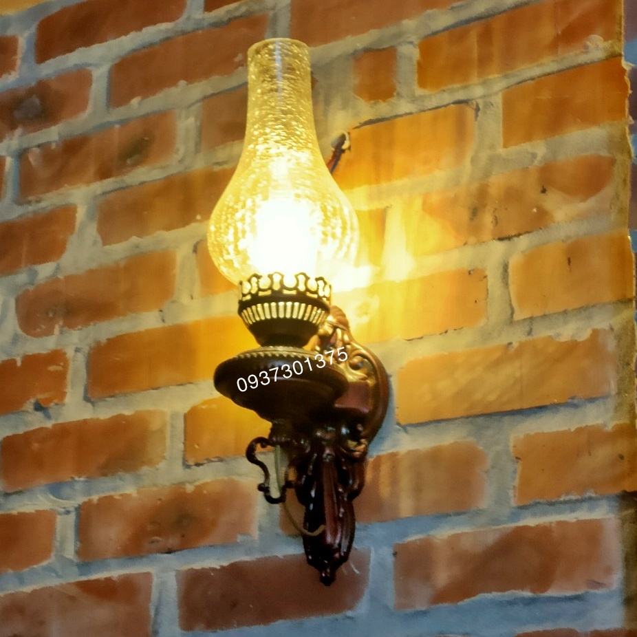 Đèn Tường Trang Trí Hình Đèn Dầu T2226 Tặng Kèm Bóng Đèn Led