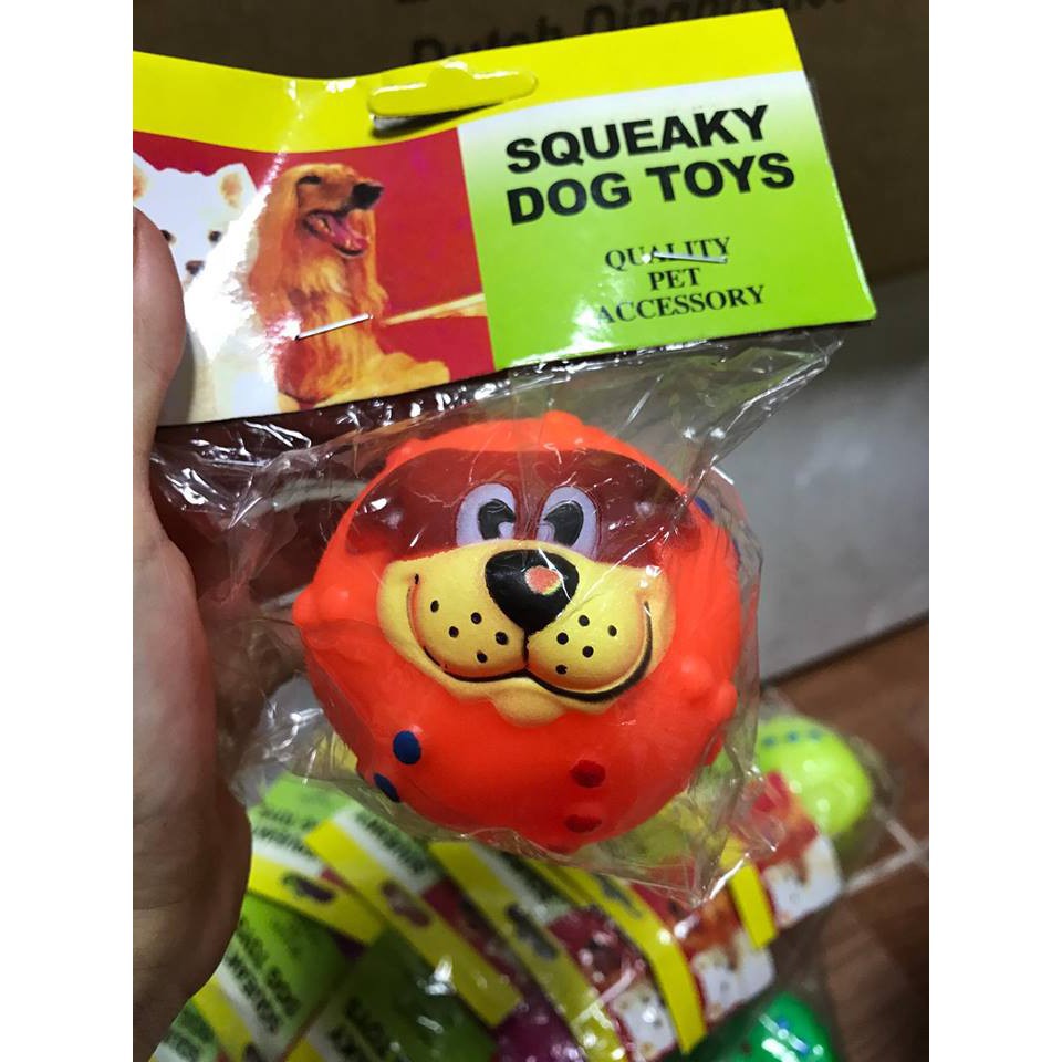 đồ chơi cho chó - bóng mặt chó chip chip