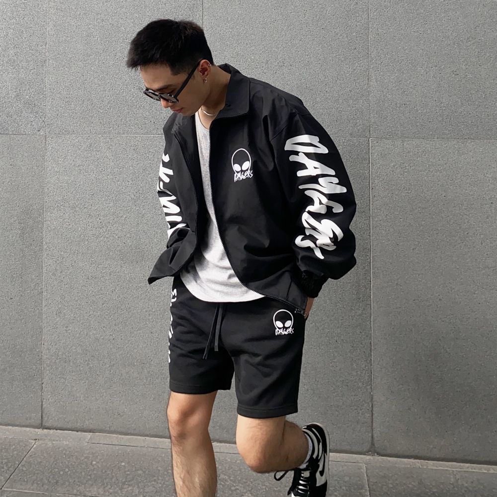 Quần sweat shorts BIG LOGO Daygers - Quần short unisex dây rút, nỉ chân cua cao cấp - Local brand chính hãng