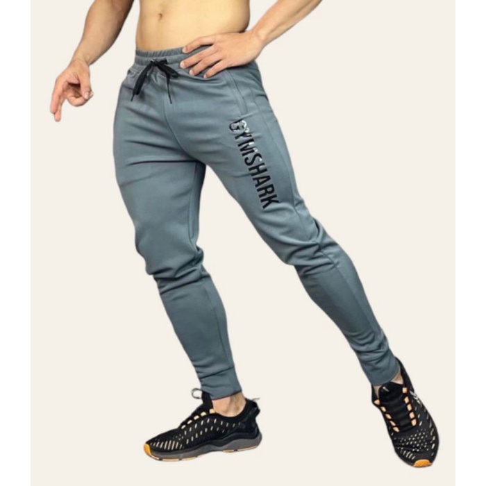 [giảm sốc] Quần jogger gym nam GYMSHAK, quần dài thun thể thao phom body cực chất
