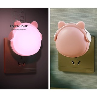 Đèn Ngủ Cảm Ứng Tai Pikachu có REMOTE