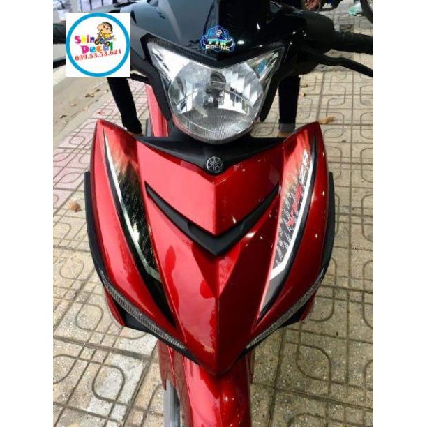 Tem rời ex 150 Yzr 15 chất liệu decal Crom cao cấp