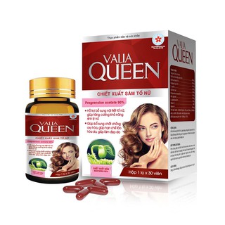 VALIA QUEEN - Viên uống sinh lý nữ, Tăng Cường Nội Tiết Tố Nữ, Tăng Khả Năng Sinh Lý, Chống Lão Hóa Da, Giúp Làm Đẹp Da