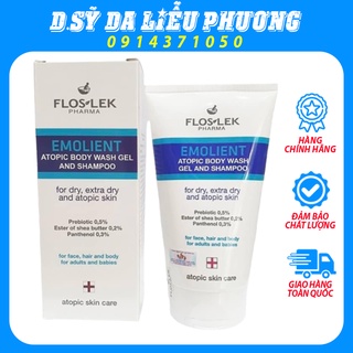Sữa Tắm Gội Floslek Emolient Atopic 💖 Sữa Tắm Gội Dịu Nhẹ