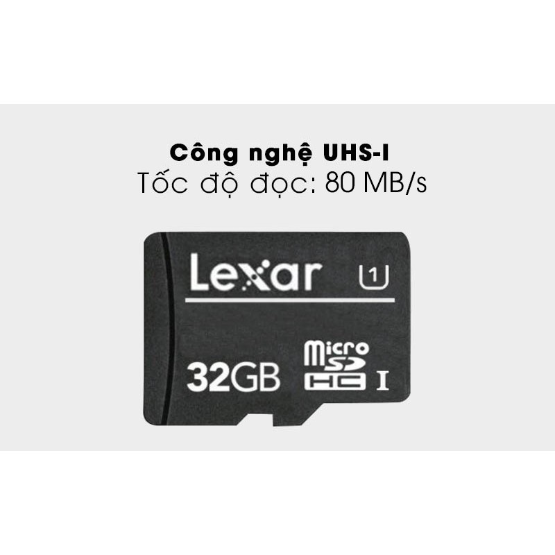 Thẻ nhớ Lexar 32GB 64GB 128GB MicroSD class 10 UHS-I - 100MB/s tốc độ ( Đa năng dùng cho Camera, Máy Quay, Máy ảnh )