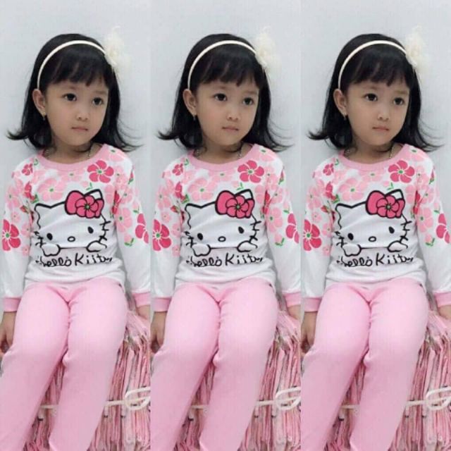 Set 4 bộ bé gái QC