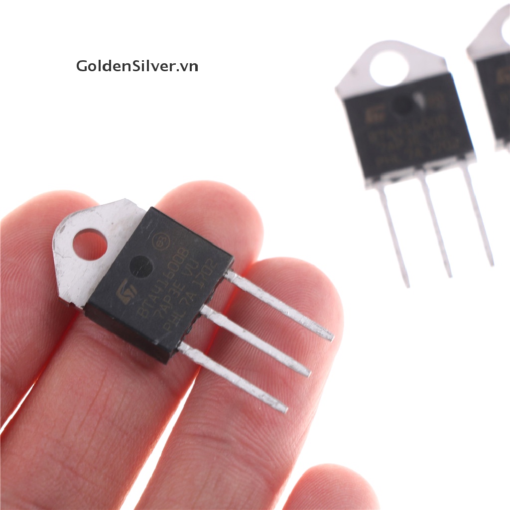 Bộ 5 Linh Kiện Điện Tử BTA41-600B Bằng Silicon TO-3P 40A