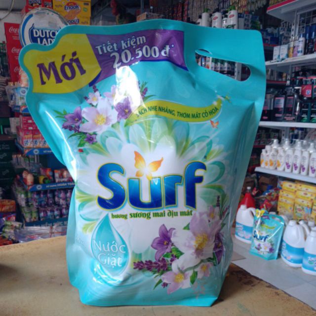Nước Giặt Surt Cỏ Hoa Diệu Kì Túi 3500ml