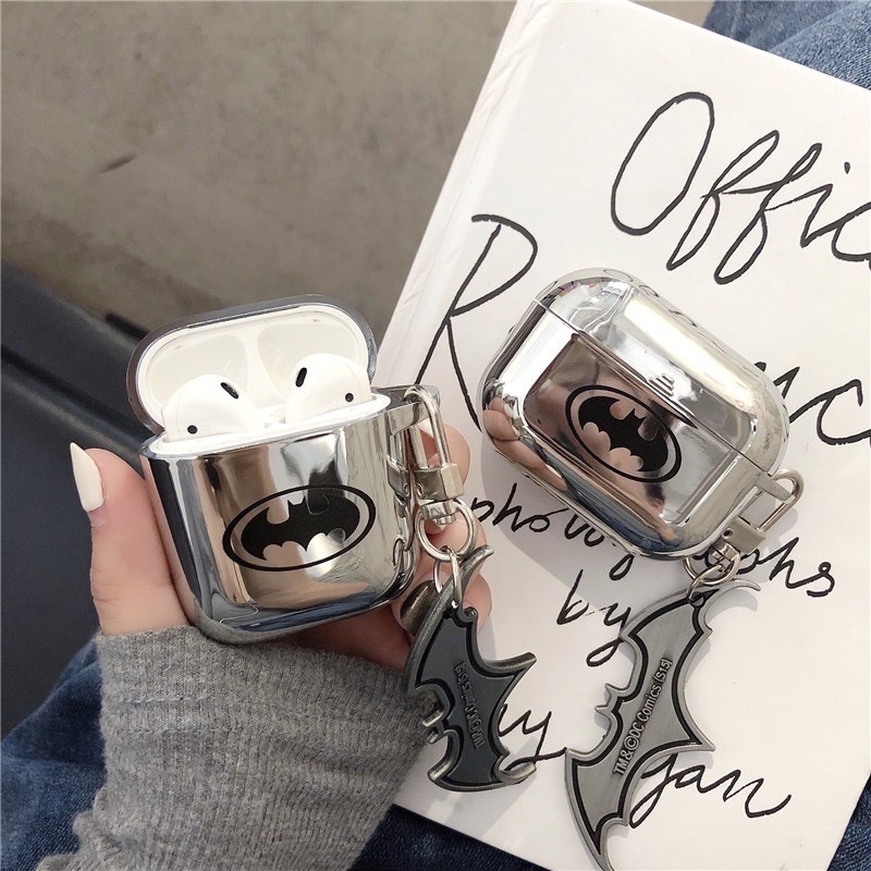 Case Airpod 1/2/pro/3 Trơn Đơn Giản MARVEL