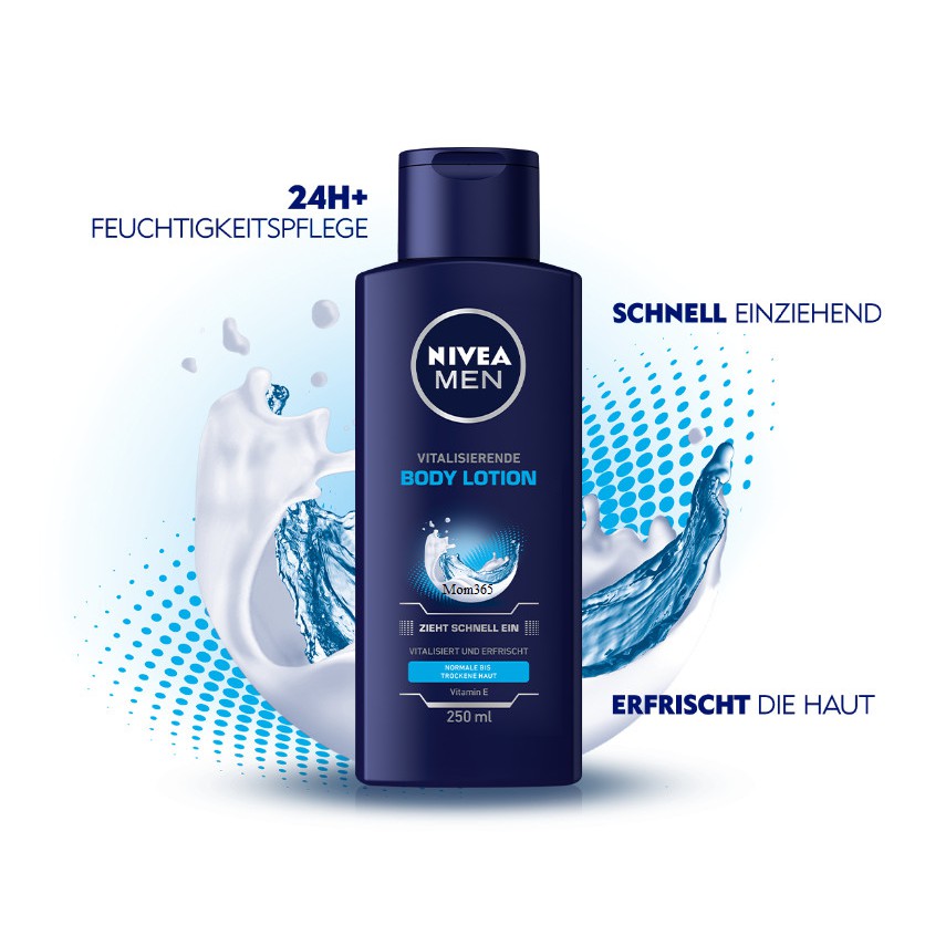 Kem dưỡng trắng cho da mặt và toàn thân cho nam giới Nivea Men Creme của Đức