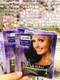 DẦU GỘI LÀ NÂU TÓC MATRIX  ( GÓI 25ML )
