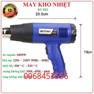 Máy Khò Nhiệt Màng Co Đóng Gói Thực Phẩm