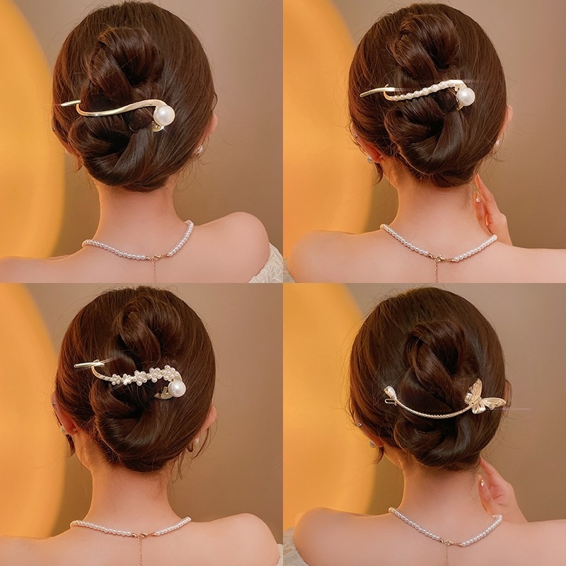 Kẹp Tóc Kim Loại Hình Cá Mập Thời Trang Cho Nữ