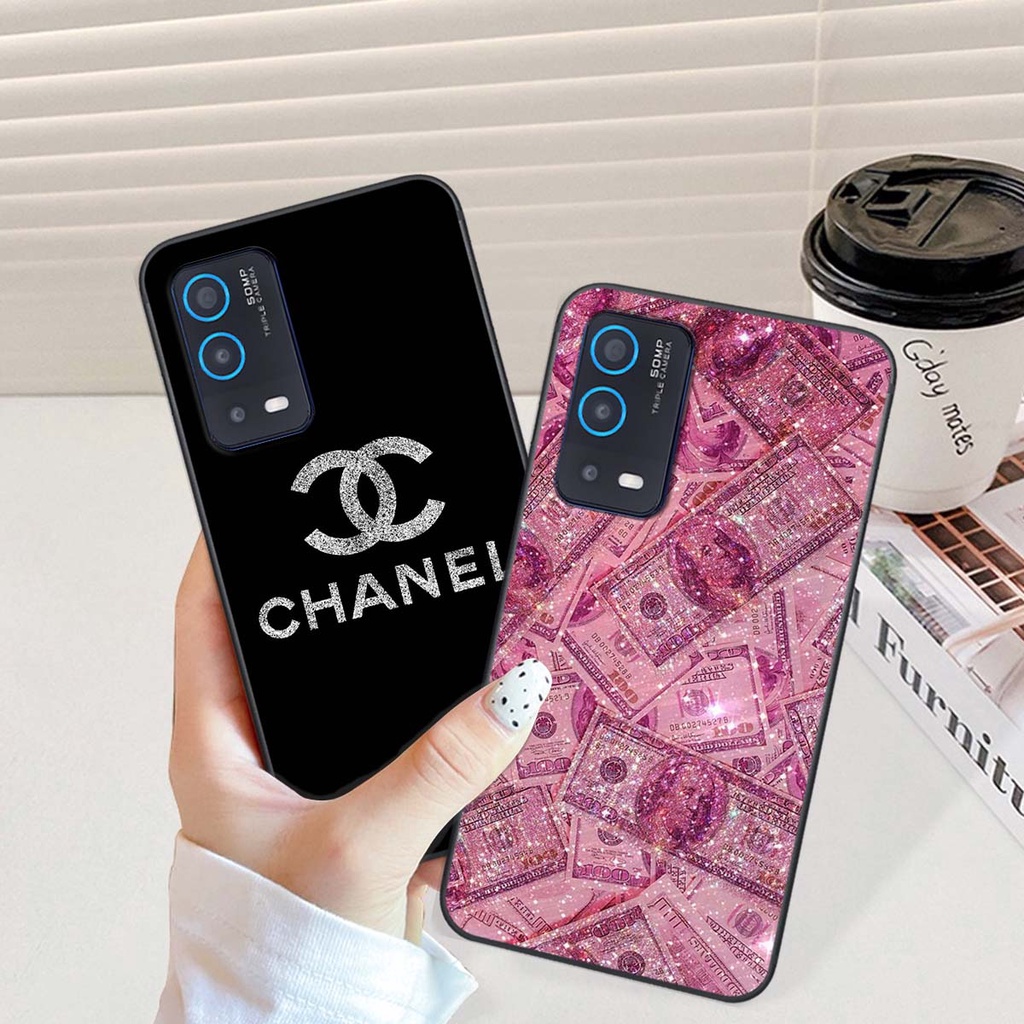 Ốp Oppo A54 / A55 in hình thương hiệu thời trang cao cấp