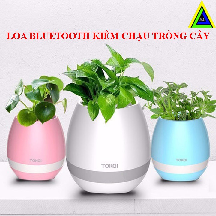 [FREESHIP] Loa bluetooth kiêm chậu hoa trồng cây